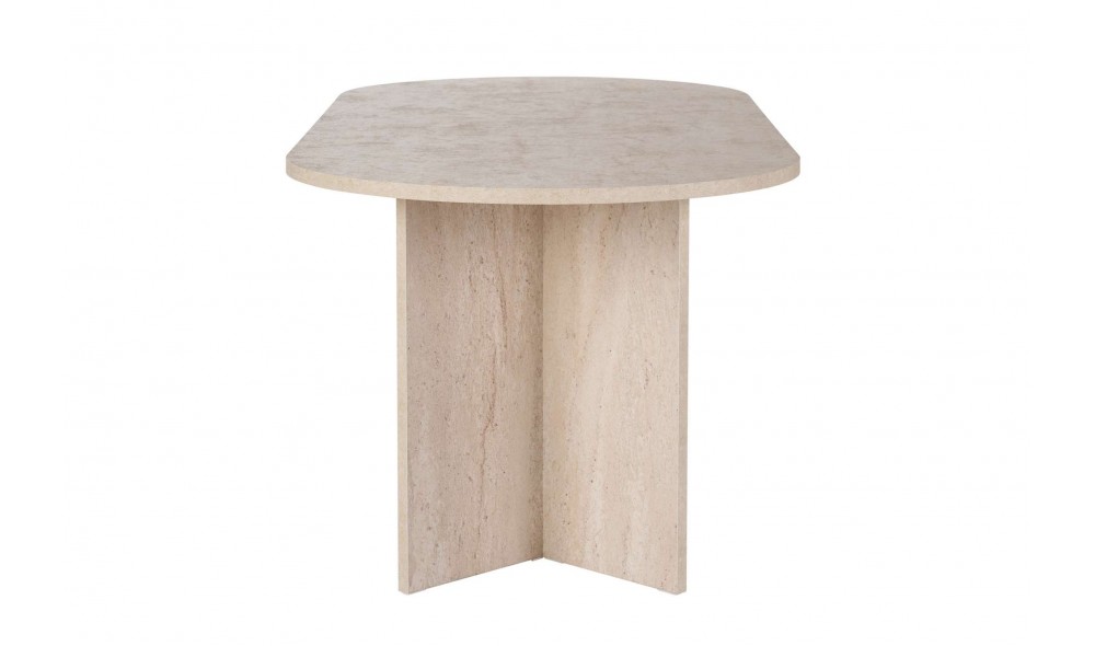 Masa de sufragerie, Sabella - Travertine, 200 x 75 x 90 cm