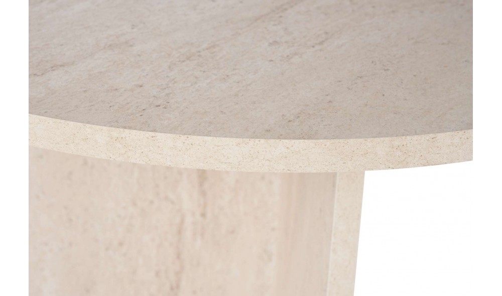 Masa de sufragerie, Sabella - Travertine, 200 x 75 x 90 cm