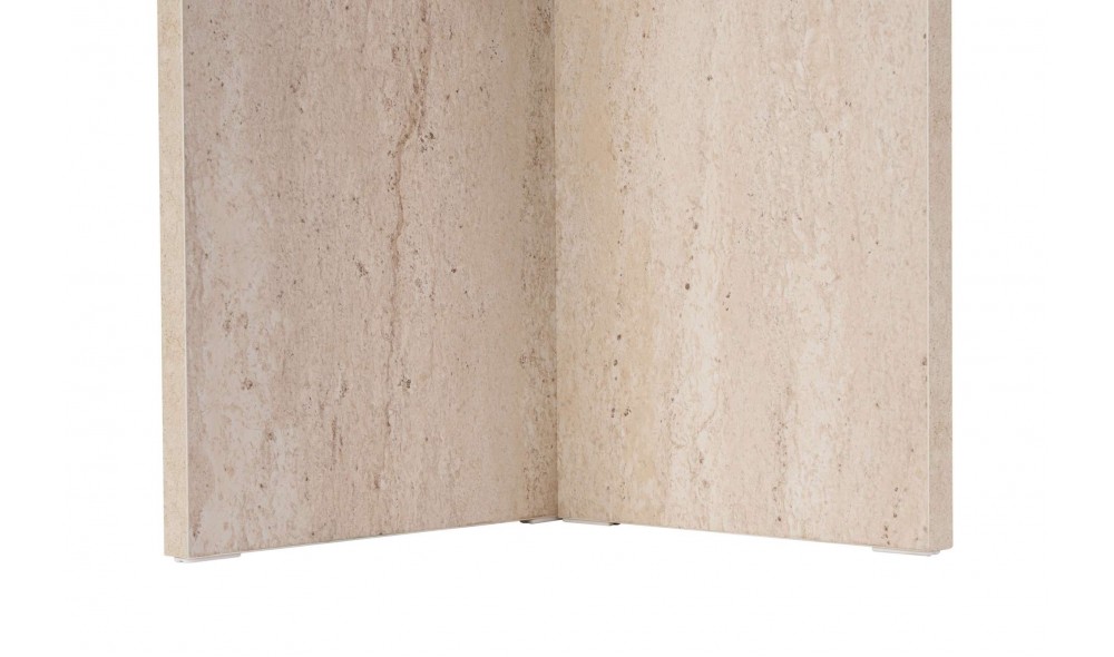 Masa de sufragerie, Sabella - Travertine, 200 x 75 x 90 cm