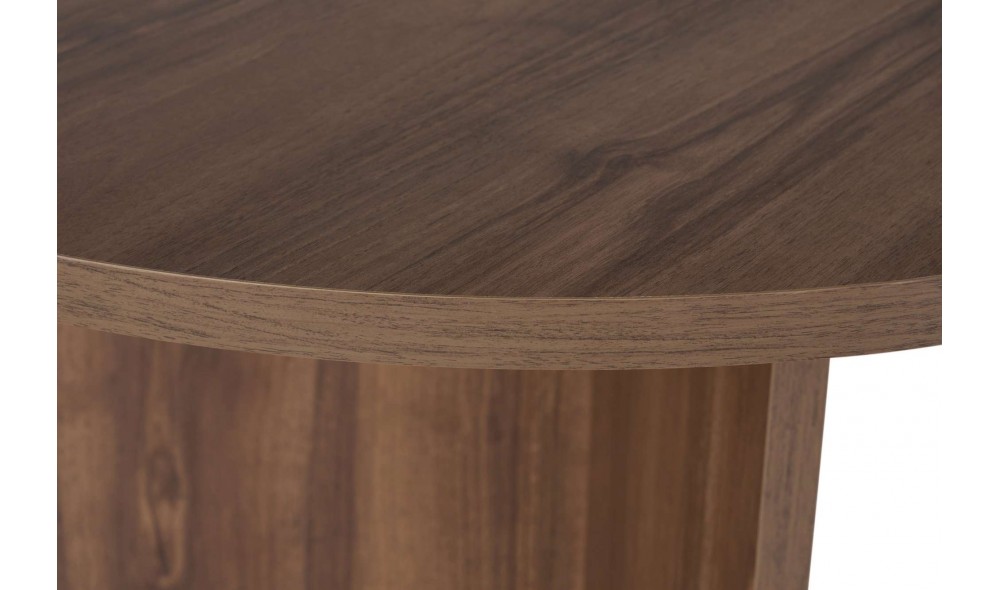 Masa de sufragerie, Sabella - Venezia Walnut, 200 x 75 x 90 cm