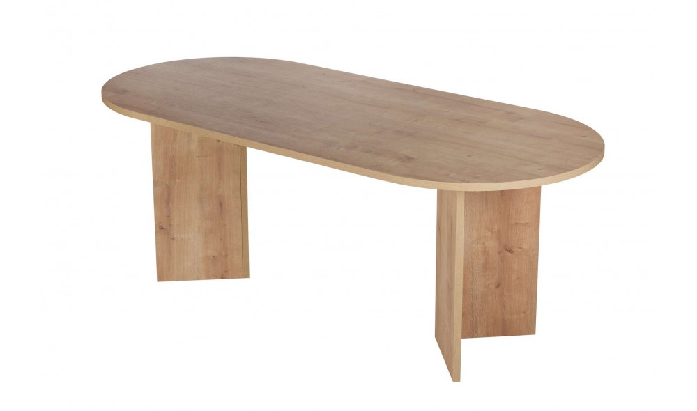 Masa de sufragerie, Sabella - Sapphire Oak, 200 x 75 x 90 cm