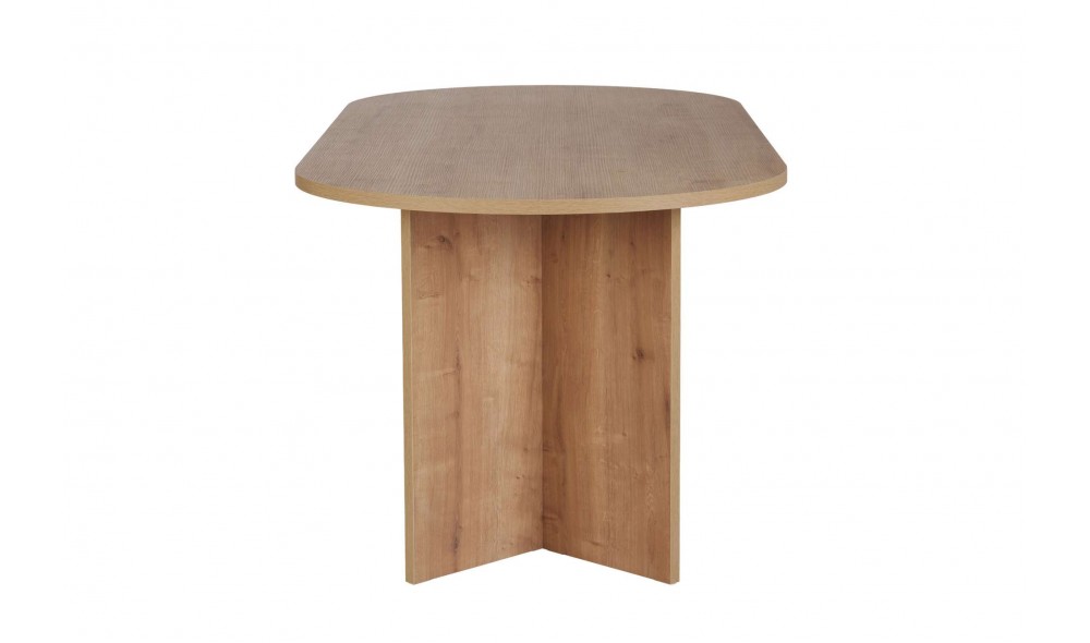 Masa de sufragerie, Sabella - Sapphire Oak, 200 x 75 x 90 cm