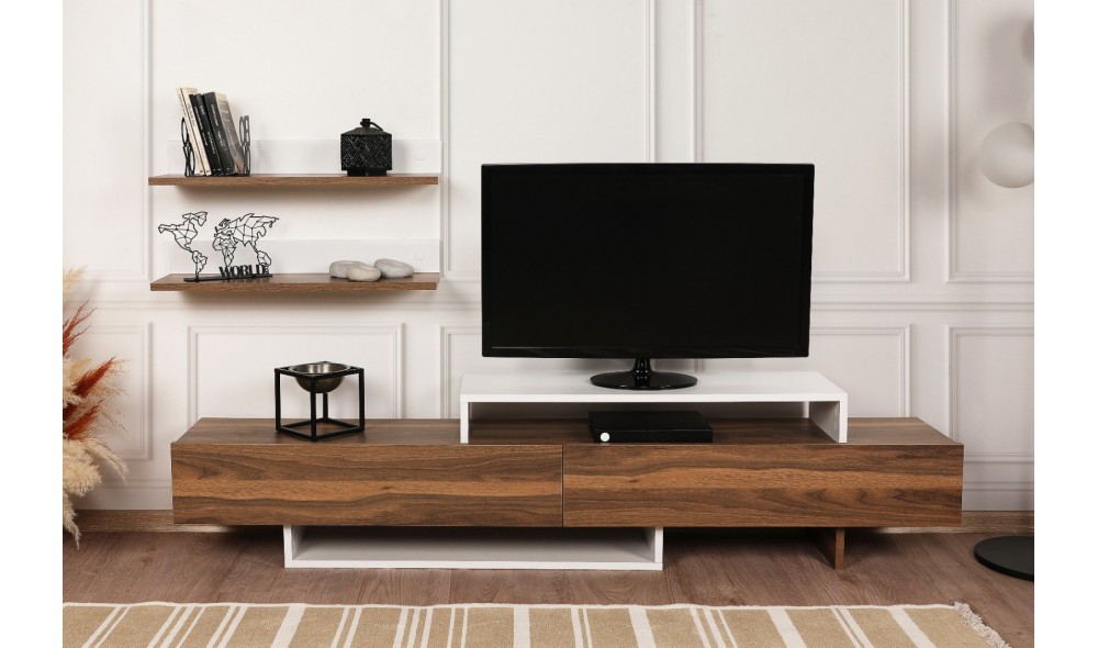 Unitate TV, Nirvana, AlbTeak, 180 x 42 x 30 cm