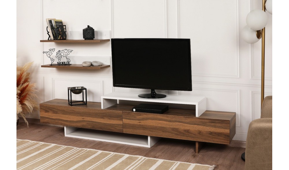 Unitate TV, Nirvana, AlbTeak, 180 x 42 x 30 cm