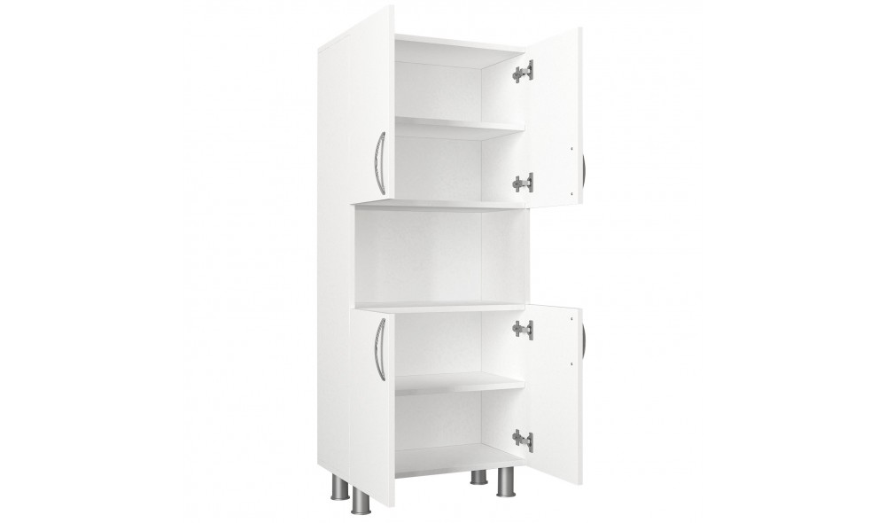 Dulap de baie, William, Alb, 60 x 140 x 30 cm