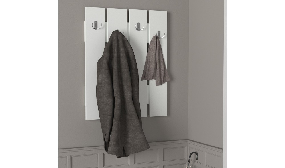 Cuier, Anita, Alb, 65 x 80 x 4 cm