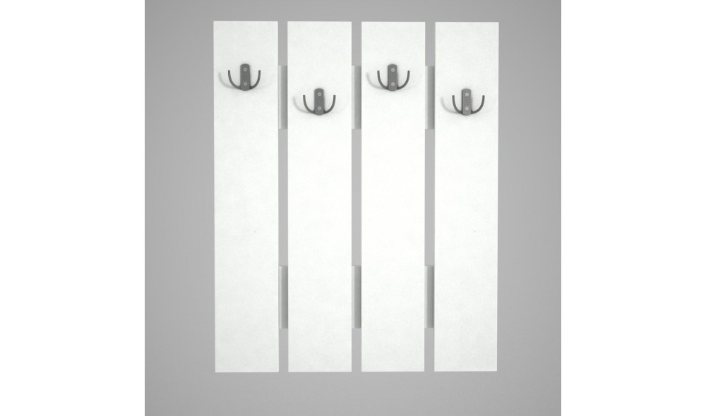 Cuier, Anita, Alb, 65 x 80 x 4 cm