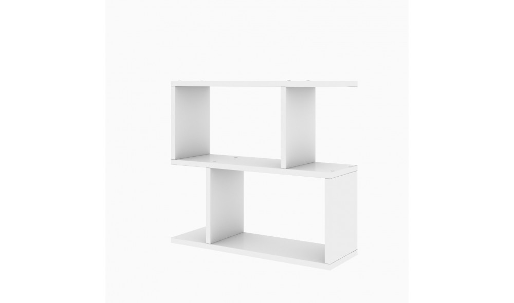 Masa laterala, Lale, Alb, 60 x 55 x 20 cm