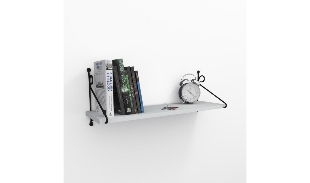 Raft de perete Seramoni - Alb