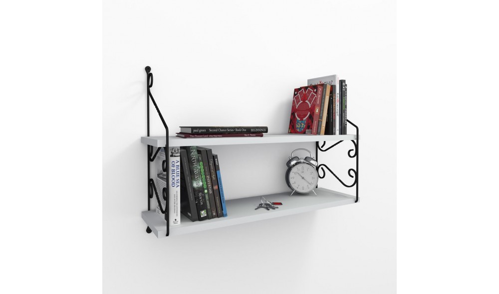 Raft de perete Seramoni 2'li - Alb