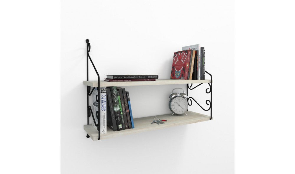 Raft de perete Seramoni 2'li - Mesteacan