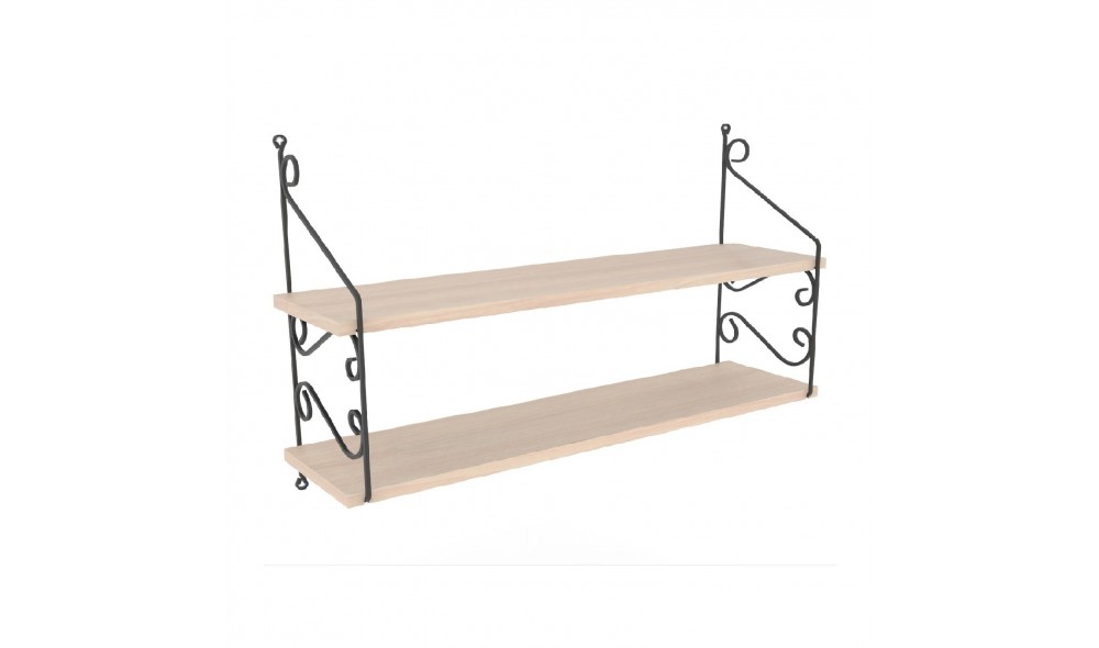 Raft de perete Seramoni 2'li - Mesteacan