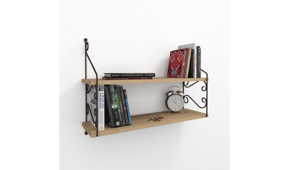 Raft de perete Seramoni 2'li - Stejar