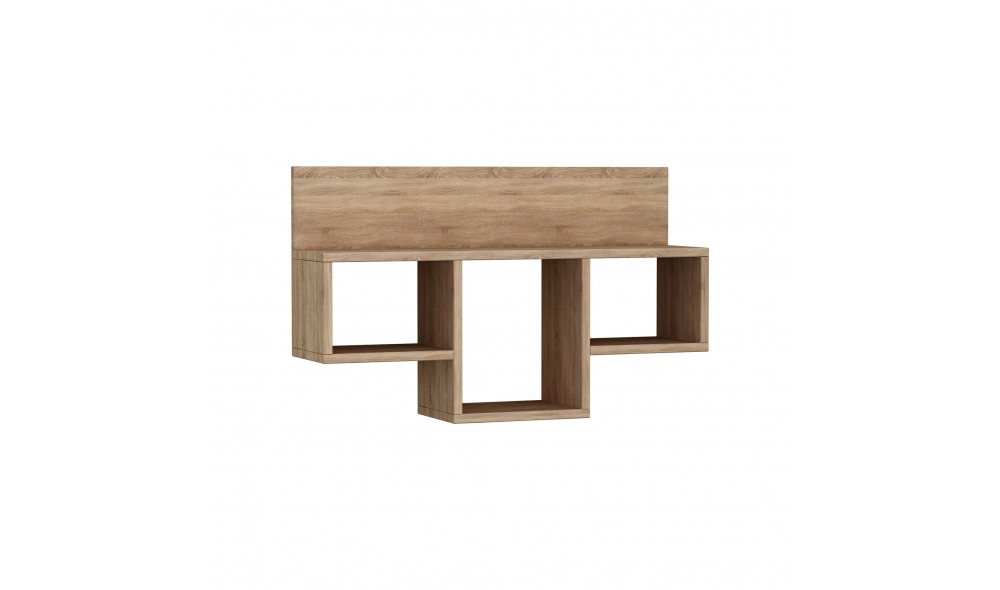 Raft de perete Tran - Stejar 80 x 49 x 20 cm