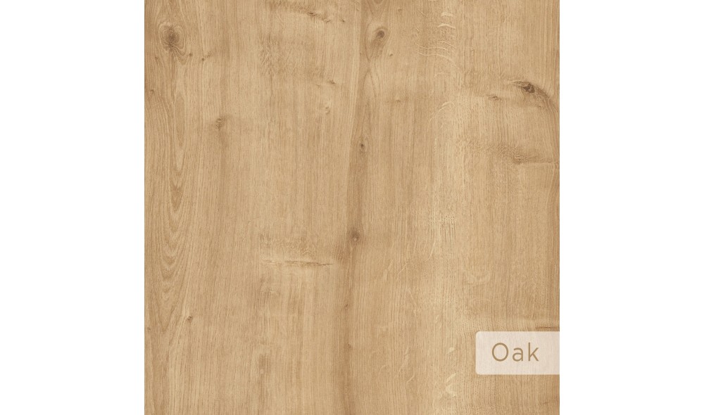 Raft de perete Leu - Stejar 123 x 80 x 22 cm