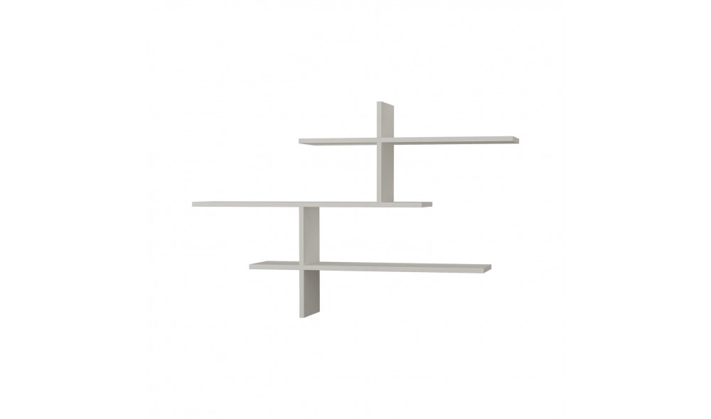 Raft de perete Leu - Alb 123 x 80 x 22 cm