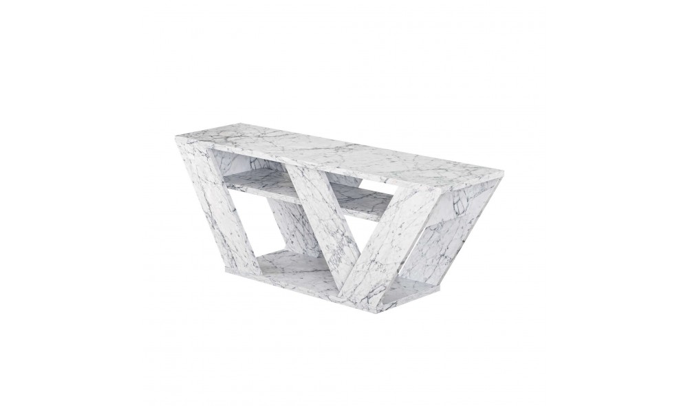Suport TV, Pipralla, Marmura de Carrara, 110 x 40 x 30 cm