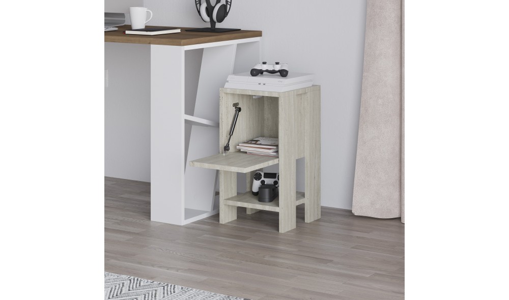 Noptiera, Ema, Travertin, 30 x 55 x 30 cm