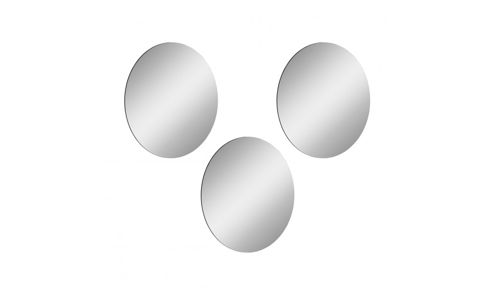 Oglinda, Round 30, Argint, 30 x 30 x  cm