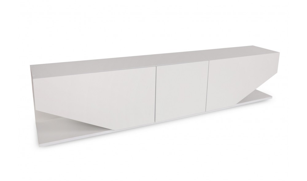 Suport TV, Inci, Alb, 180 x 40 x 30 cm