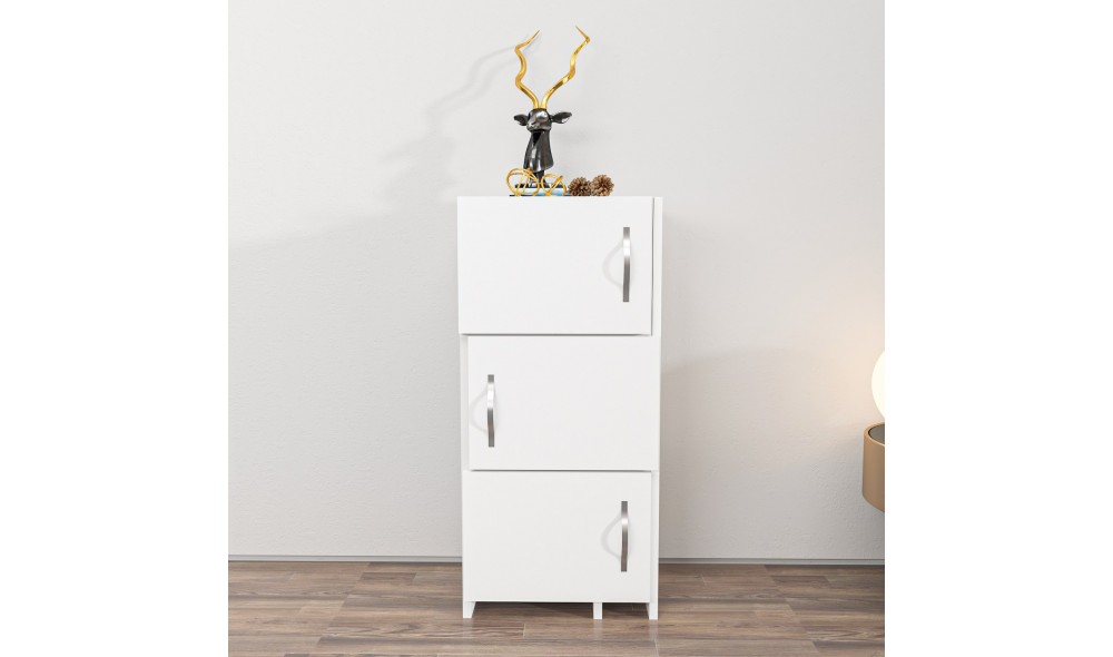 Dulap multifunctional, Anna, Alb, 65 x 90 x 32 cm