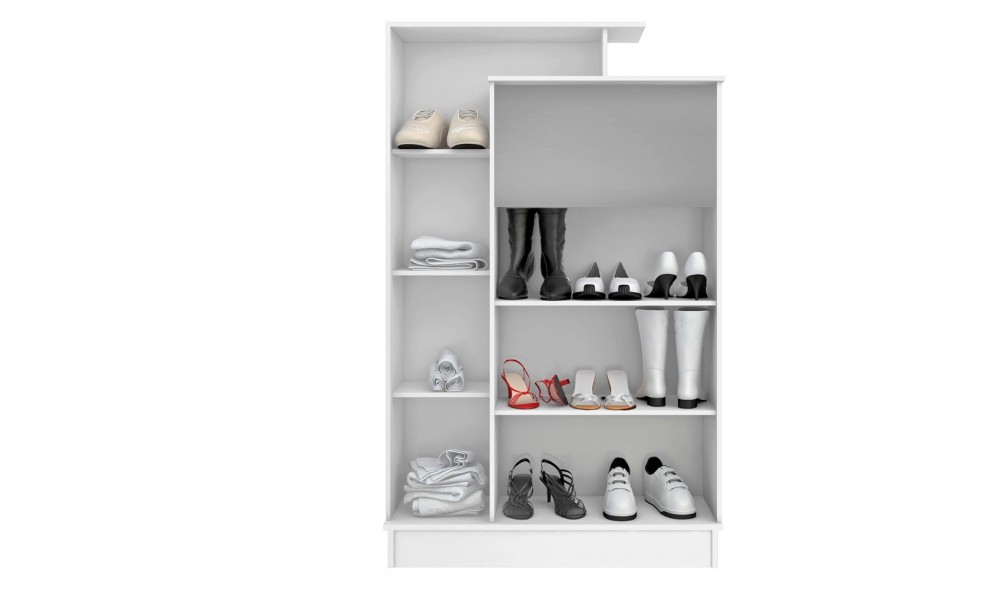 Dulap multifunctional, Gupse, Alb, 90 x 140 x 30 cm