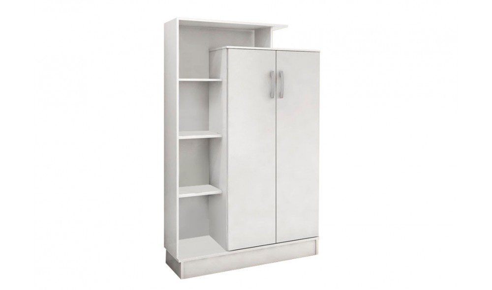 Dulap multifunctional, Gupse, Alb, 90 x 140 x 30 cm