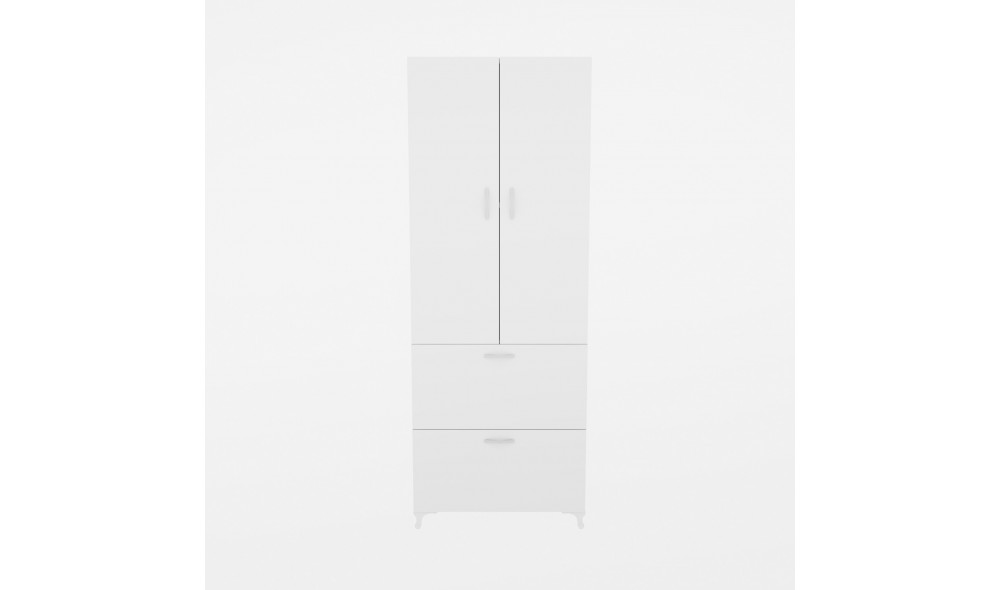 Dulap multifunctional, Yasam, Alb, 60 x 164 x 32 cm