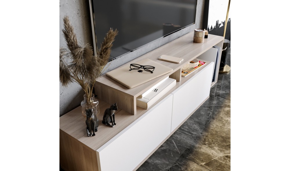 Suport TV, Nexera, CordobaAlb, 150 x 43 x 35 cm