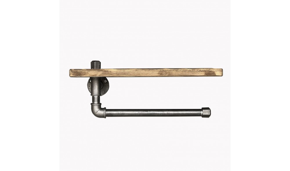 Raft pentru tevi, Boruraf035, NegruNuc, 40 x 16 x 14 cm