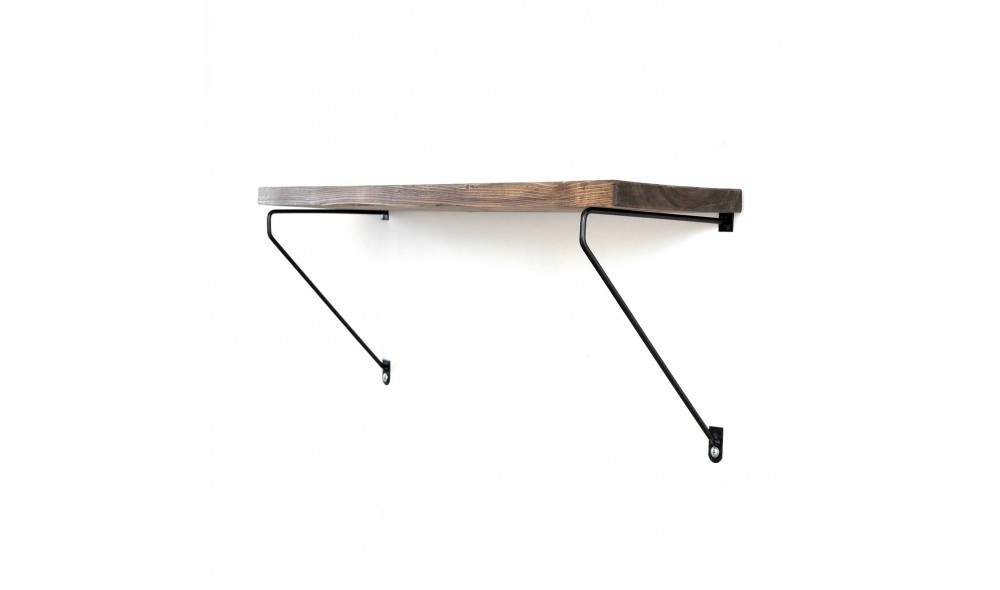 Raft decorativ de perete din lemn WR038