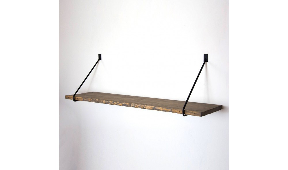 Raft decorativ de perete din lemn WR038