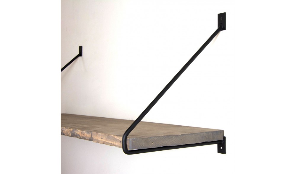 Raft decorativ de perete din lemn WR038