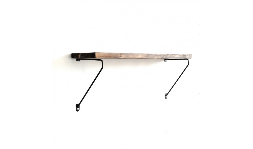 Raft decorativ de perete din lemn WR038