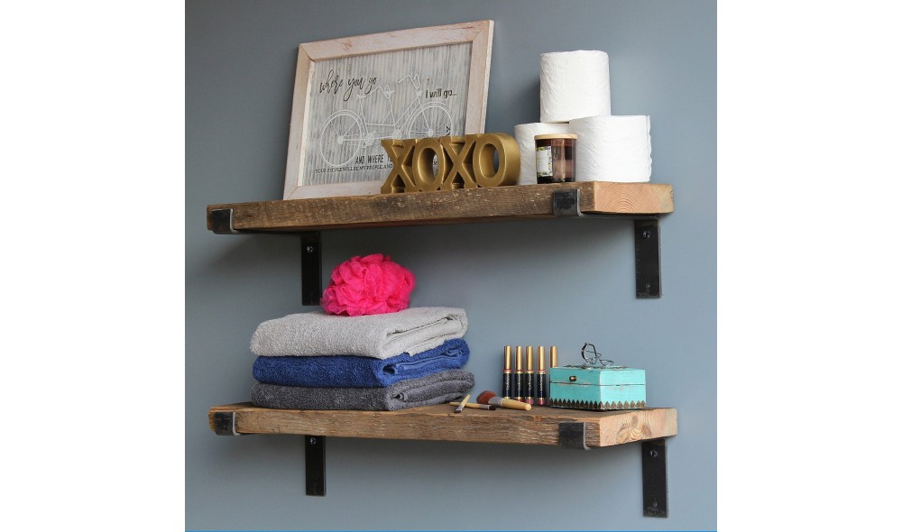 Raft de perete, Lam004, NegruNuc, 60 x 16 x 14 cm