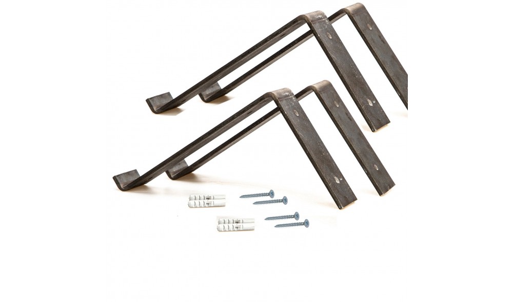 Raft de perete, Lam004, NegruNuc, 60 x 16 x 14 cm