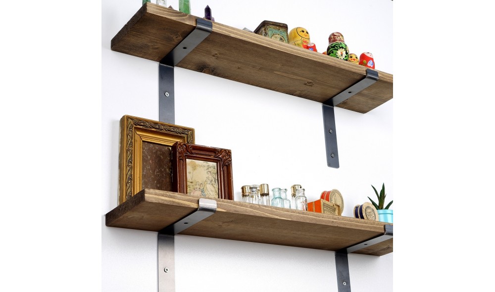 Raft de perete, Lam006, NegruNuc, 60 x 16 x 14 cm