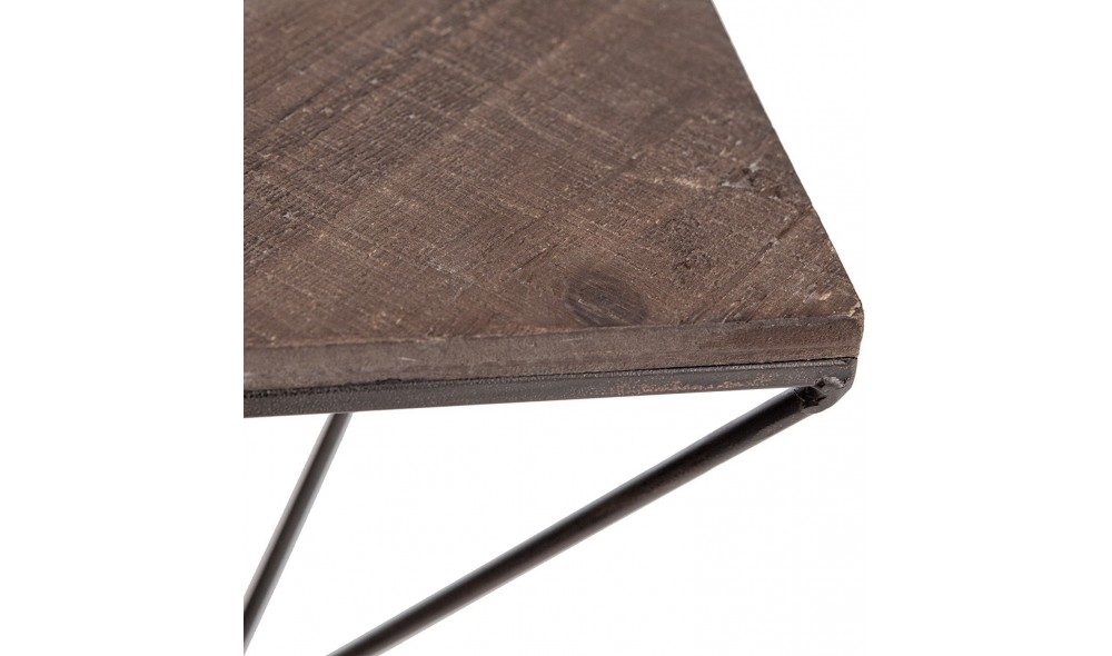 Raft decorativ de perete din lemn WR045