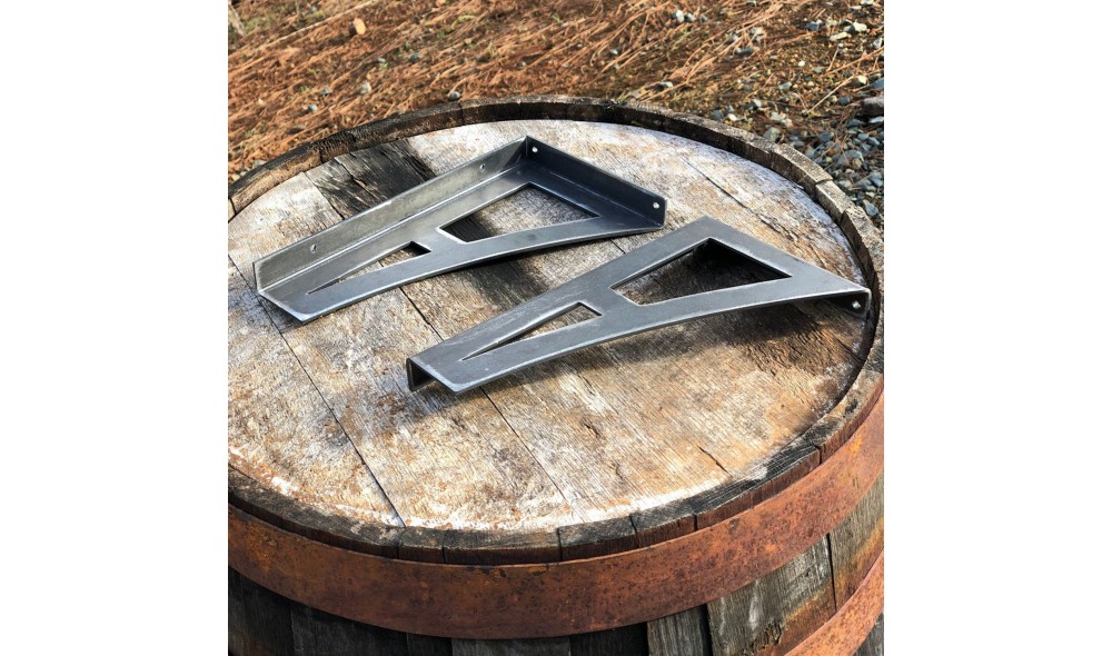 Raft decorativ de perete din lemn LAM019