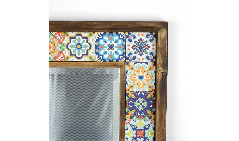 Oglinda, Sto016, Multicolor, 33 x 33 x 8 cm