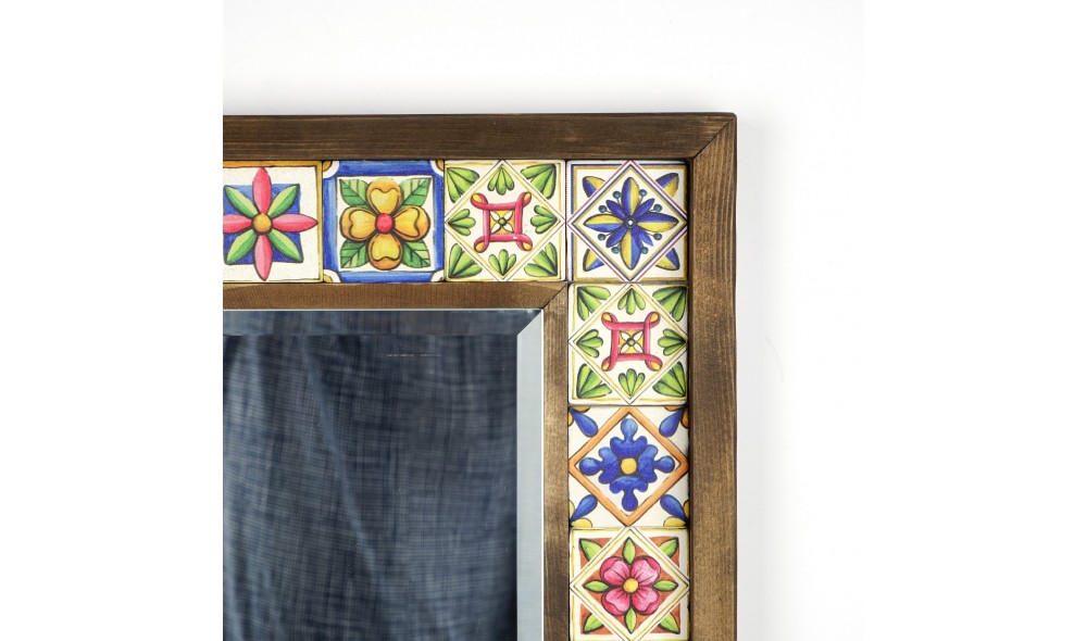 Oglinda, Sto023, Multicolor, 33 x 33 x 8 cm