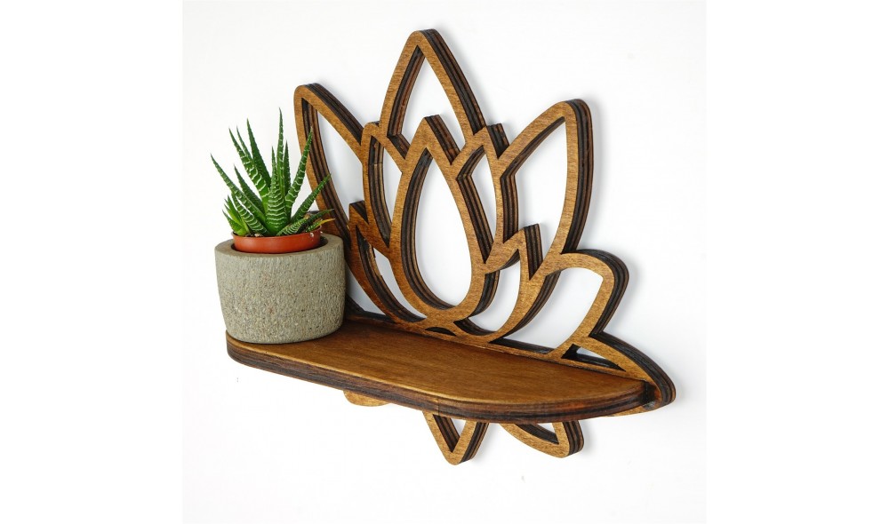 Raft de perete, Raf264, Nuc, 33 x 26 x 10 cm