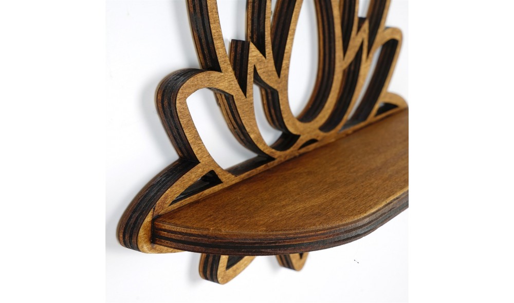 Raft de perete, Raf264, Nuc, 33 x 26 x 10 cm