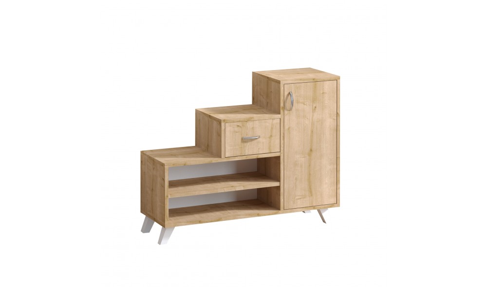 Pantofar, Retro, Stejar safir, 90 x 77 x 33 cm