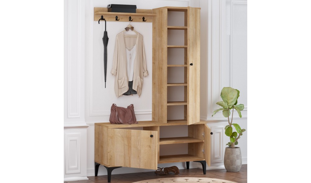 Antreu, Lex, StejarNegru, 110 x 175 x 40 cm