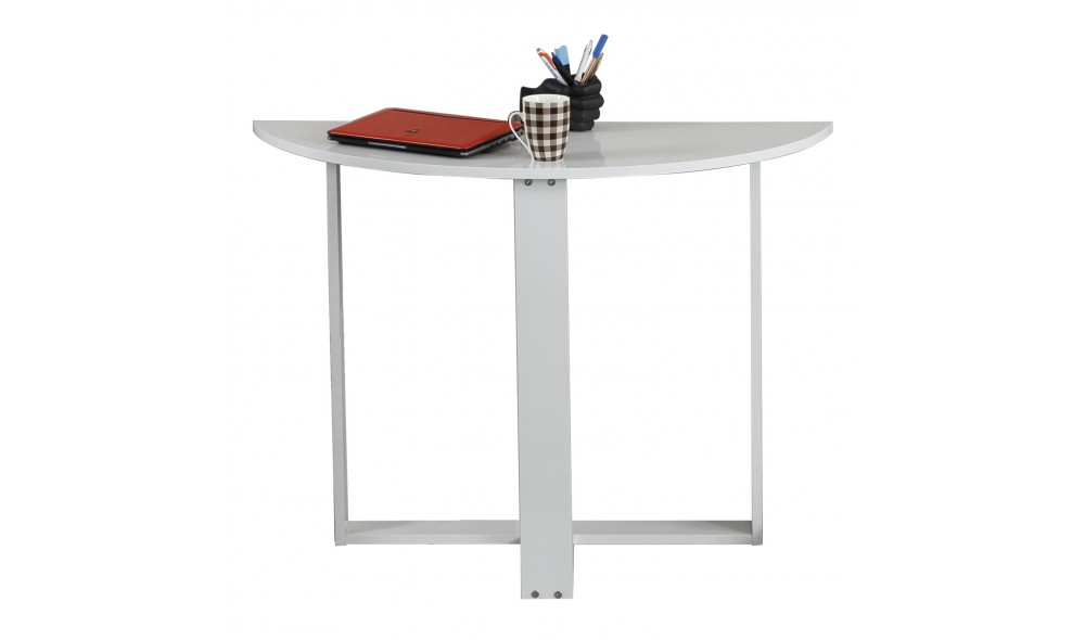 Birou de studiu, Middle, Alb, 106 x 77 x 45 cm