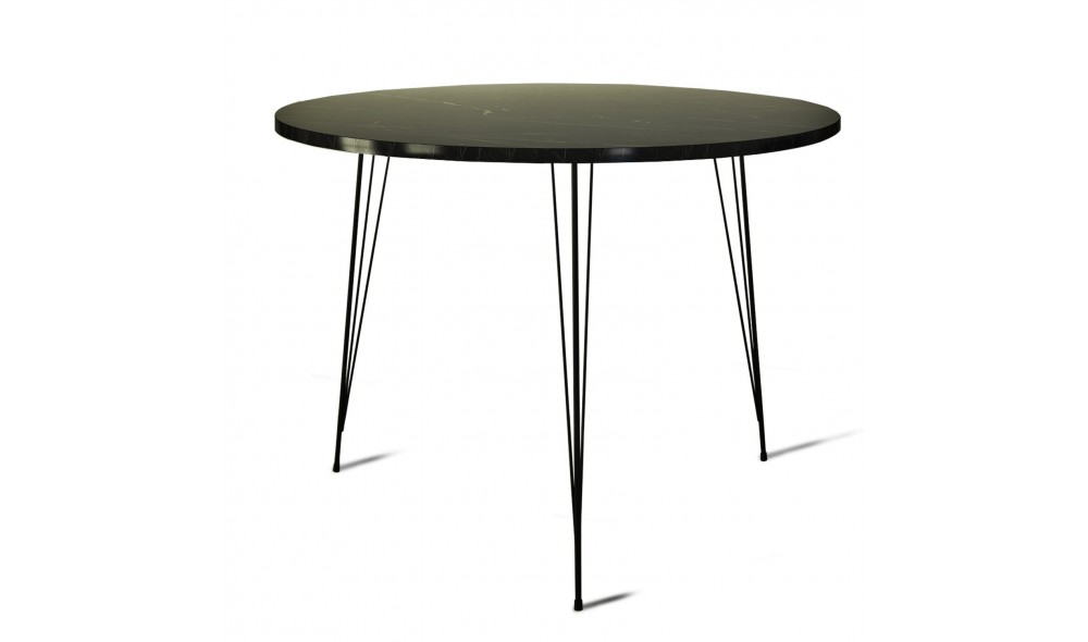 Masa, Sandalf, NegruAlb, 90 x 75 x 90 cm