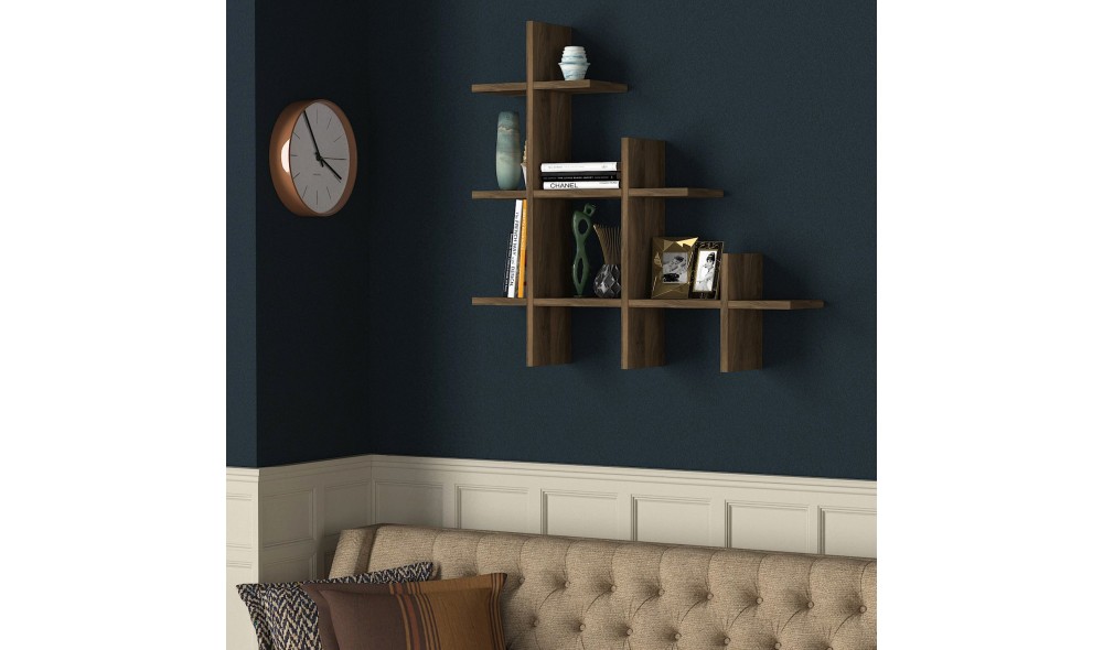 Raft de perete, Juke, Nuc, 82 x 80 x 18 cm