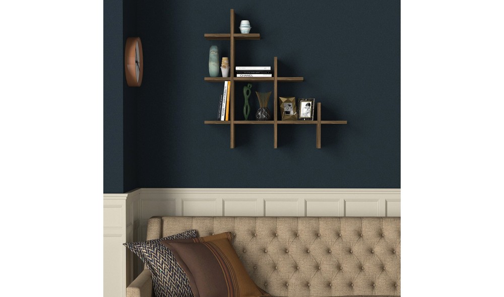 Raft de perete, Juke, Nuc, 82 x 80 x 18 cm