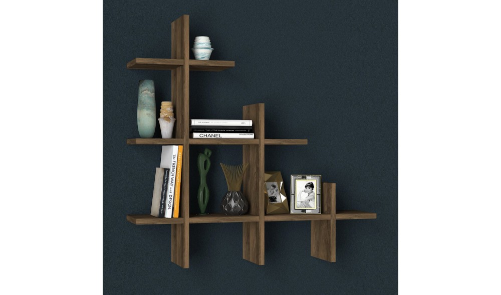 Raft de perete, Juke, Nuc, 82 x 80 x 18 cm